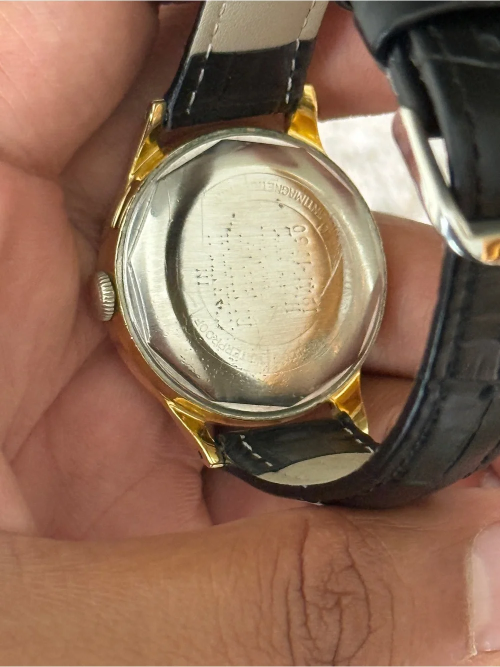 Mido vintage Multifort Powerwind Watch  Gold Tone Mens Watch